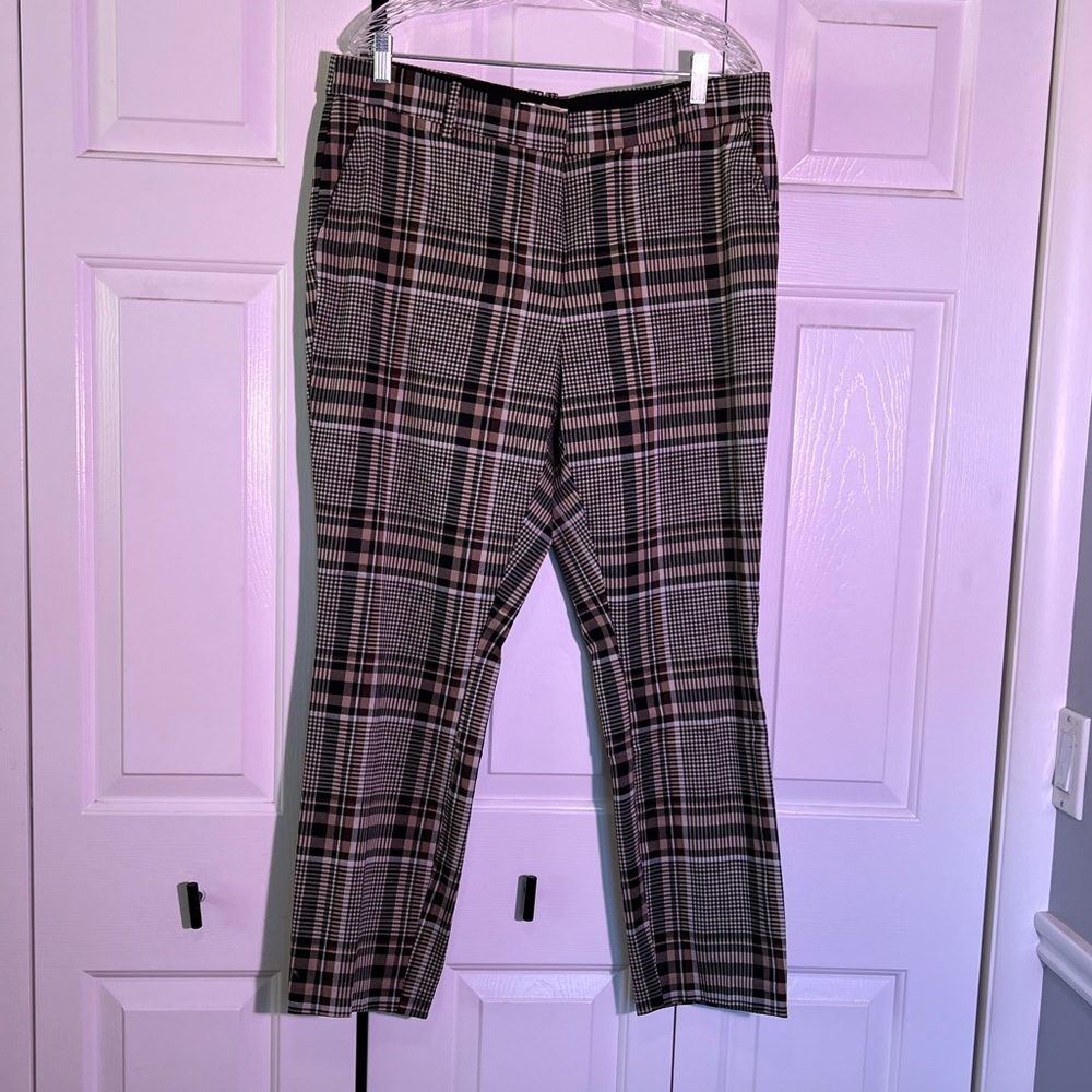 Plaid trousers